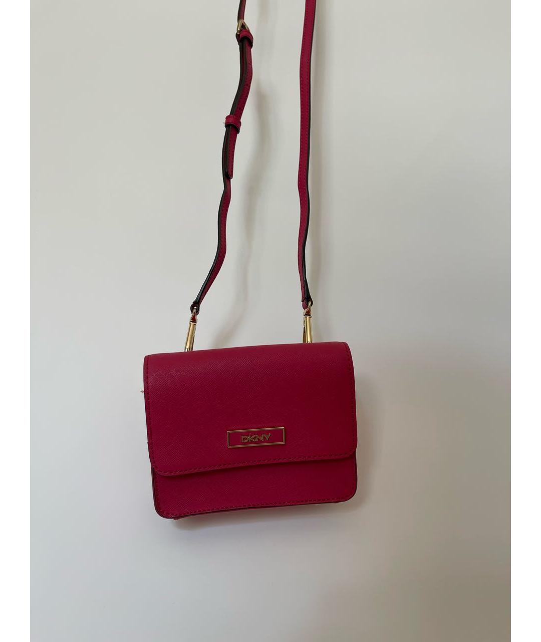 DKNY Фуксия сумка через плечо, фото 2