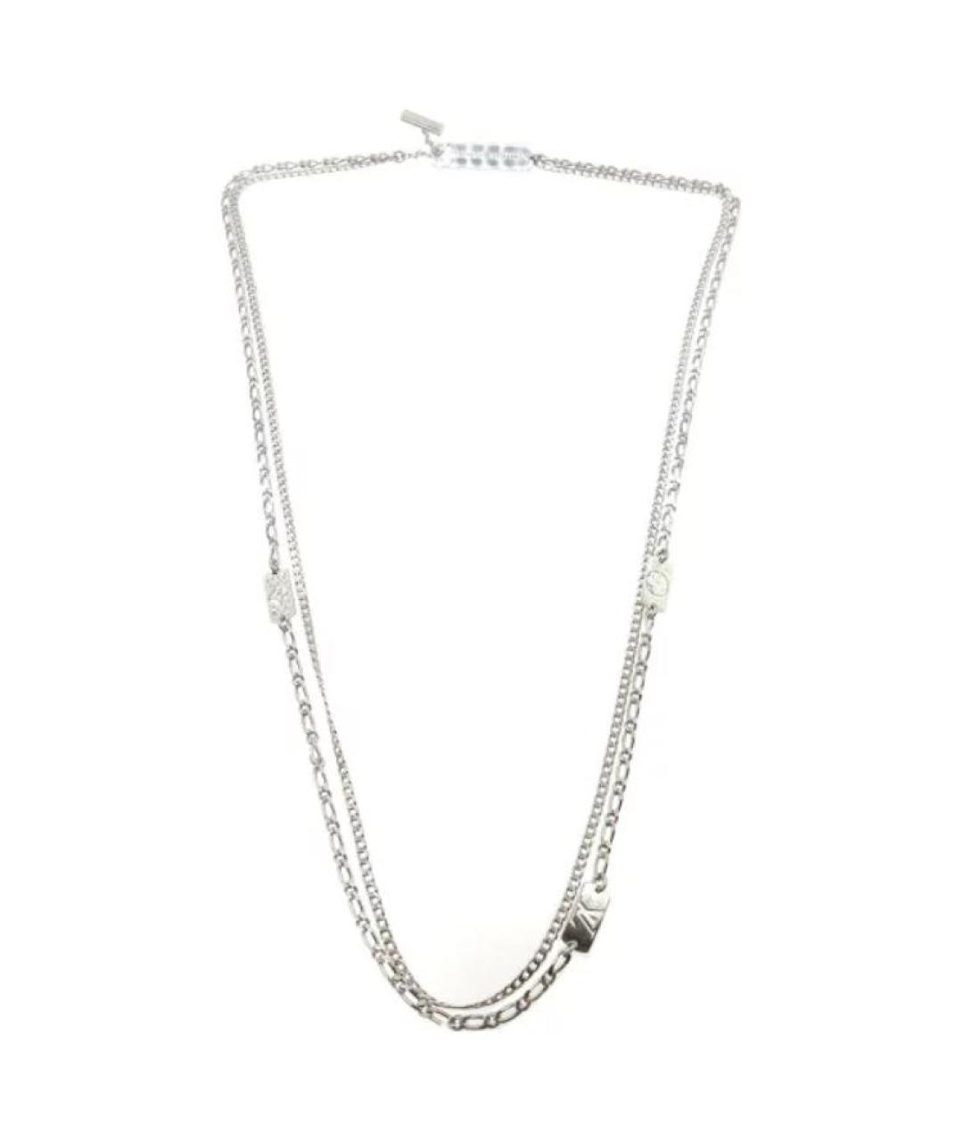 LOUIS VUITTON Серебряная металлическая цепочка/подвеска, фото 3