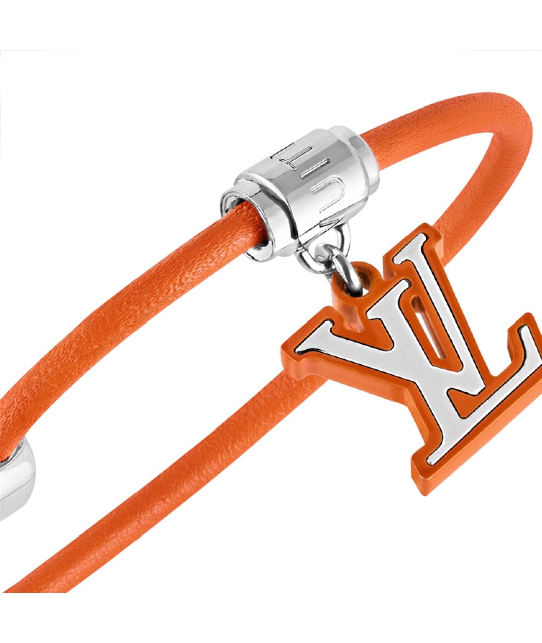 LOUIS VUITTON Оранжевый браслет, фото 3