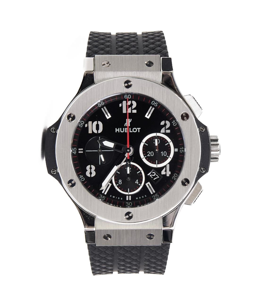HUBLOT Черные стальные часы, фото 1