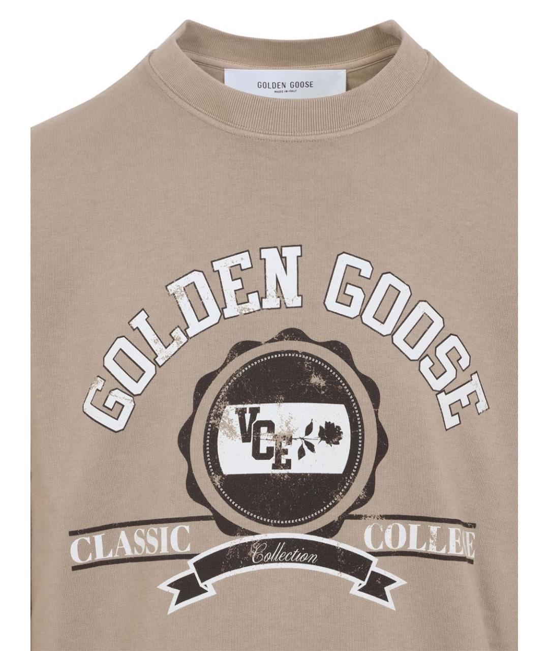 GOLDEN GOOSE DELUXE BRAND Бежевый джемпер / свитер, фото 3