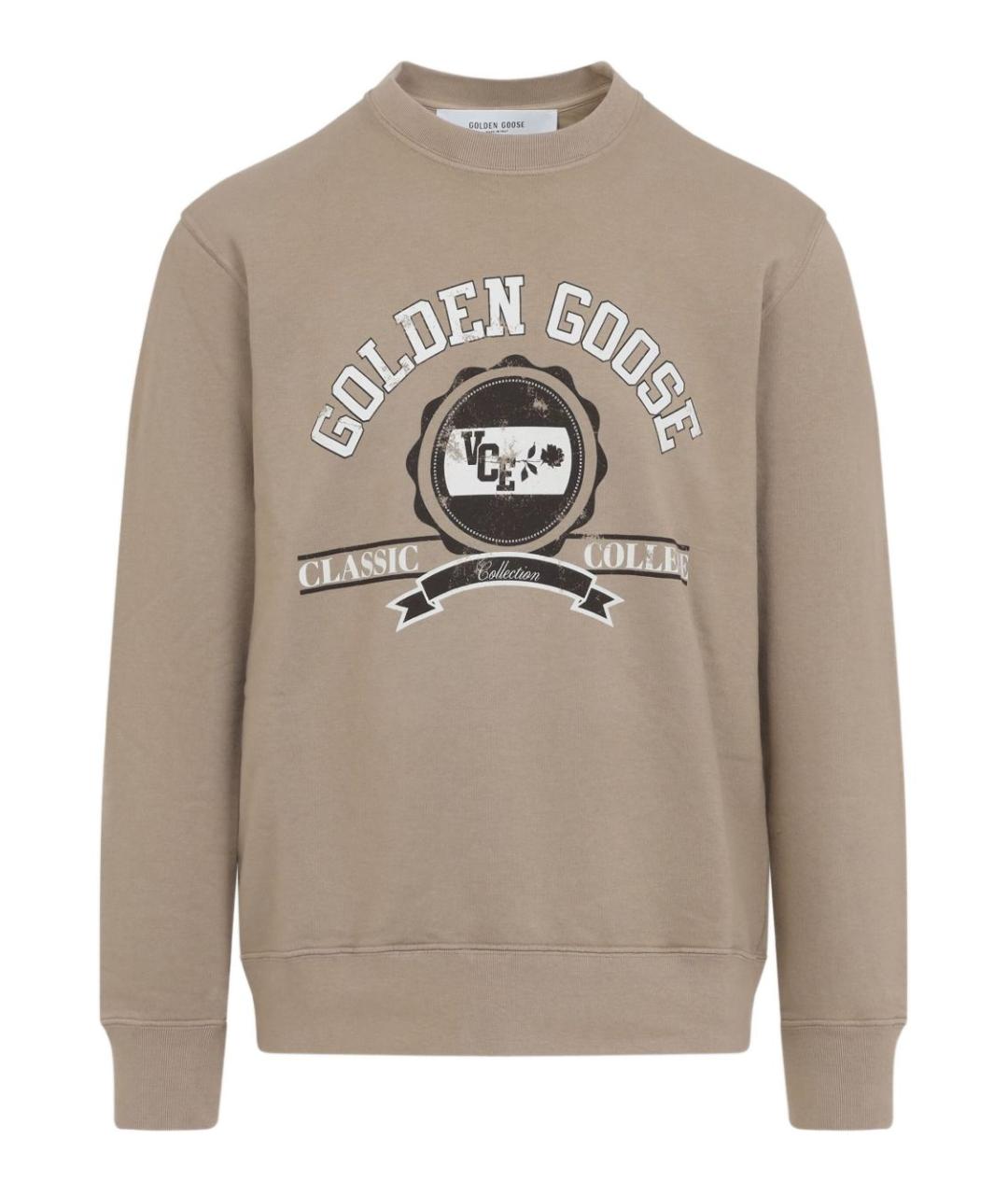 GOLDEN GOOSE DELUXE BRAND Бежевый джемпер / свитер, фото 1