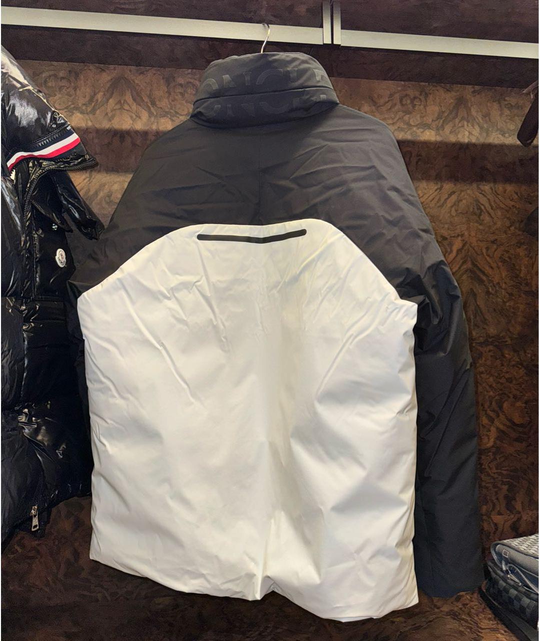 MONCLER Белый пуховик, фото 2