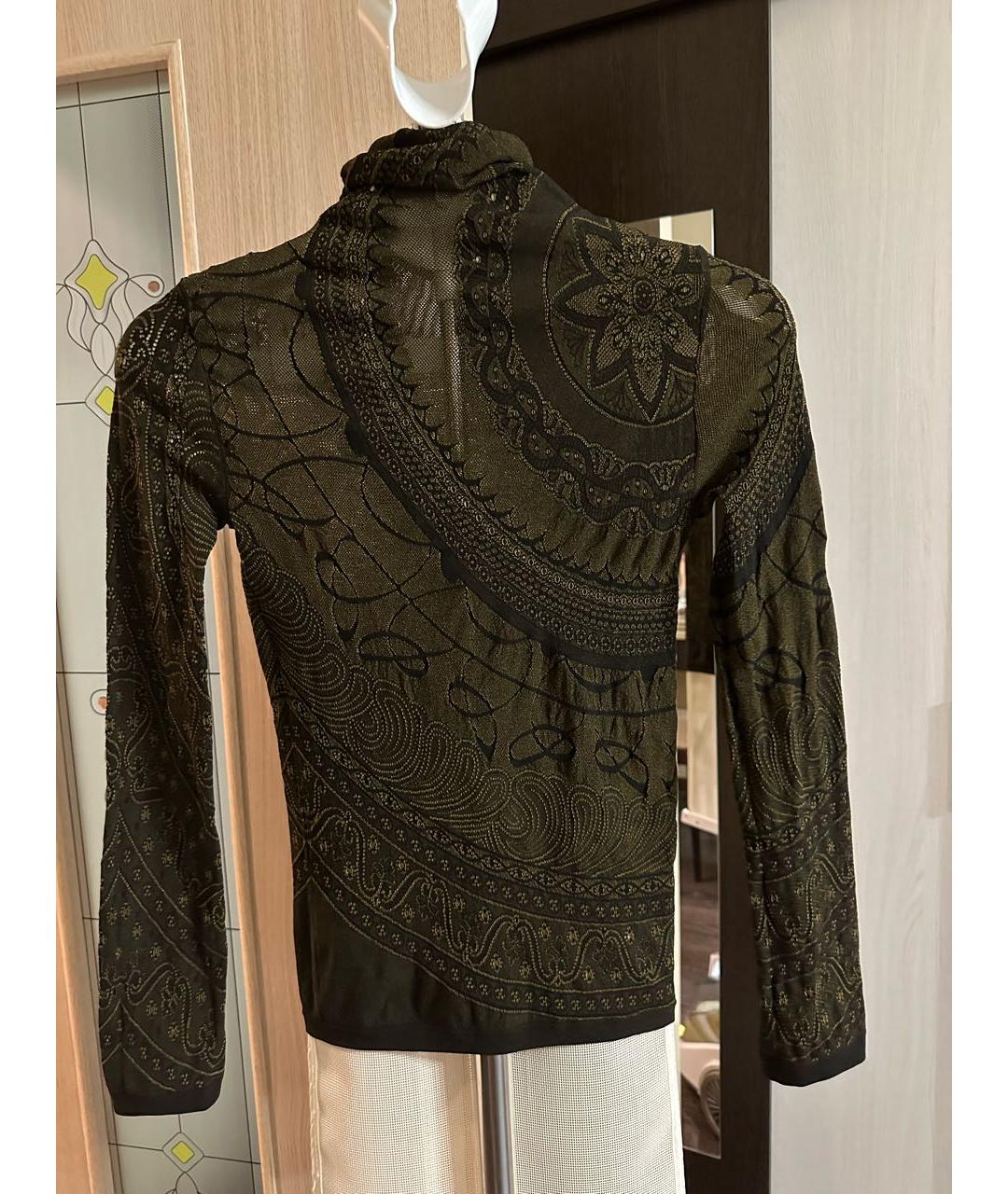 JUST CAVALLI Хаки водолазка, фото 2
