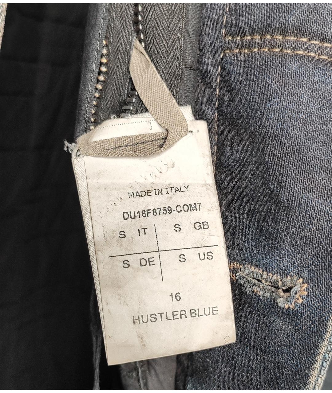 RICK OWENS DRKSHDW Синяя деним куртка, фото 7