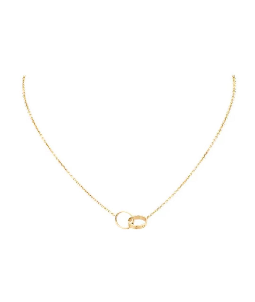 CARTIER Желтая цепочка из желтого золота, фото 1