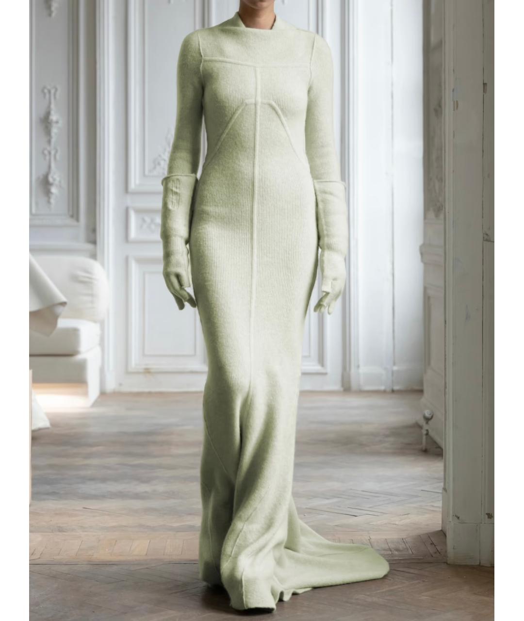 RICK OWENS Зеленые коктейльное платье, фото 4