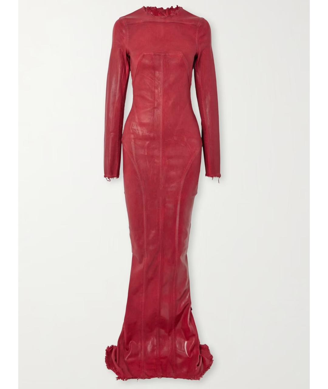 RICK OWENS Красное коктейльное платье, фото 4