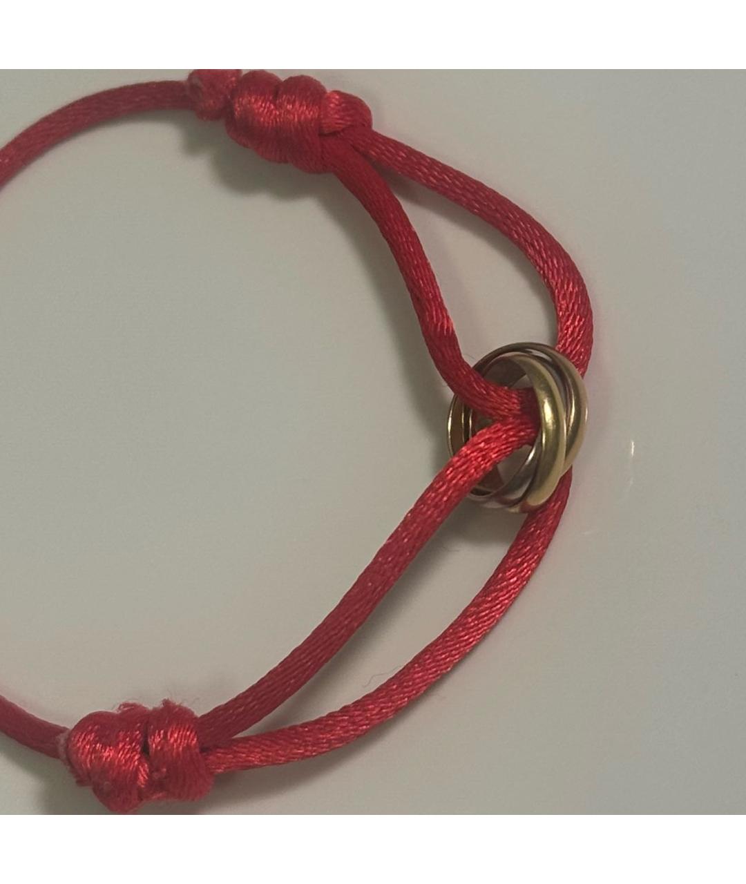 CARTIER Красный браслет из желтого золота, фото 2