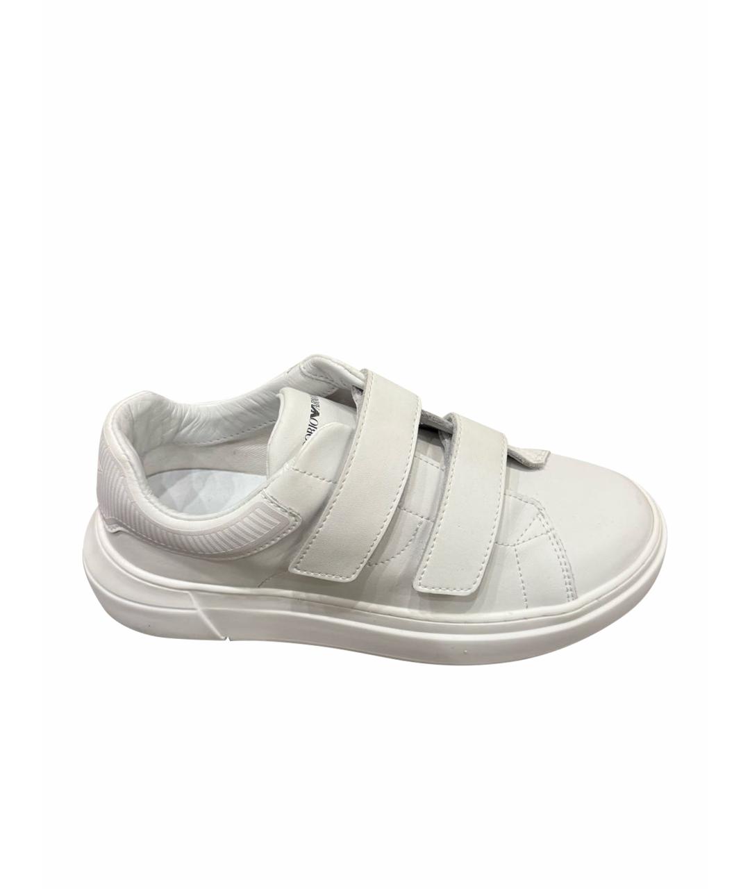 EMPORIO ARMANI Белые кеды, фото 1