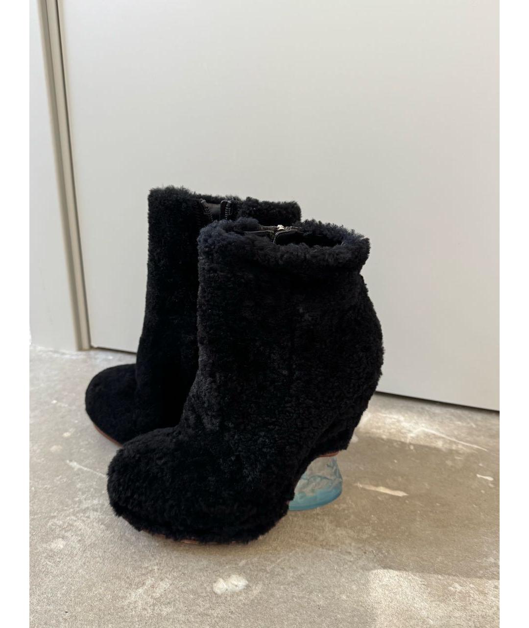 FENDI Черные ботильоны, фото 3