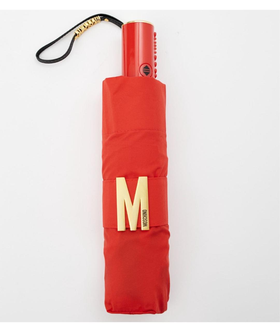 MOSCHINO Красный зонт, фото 5