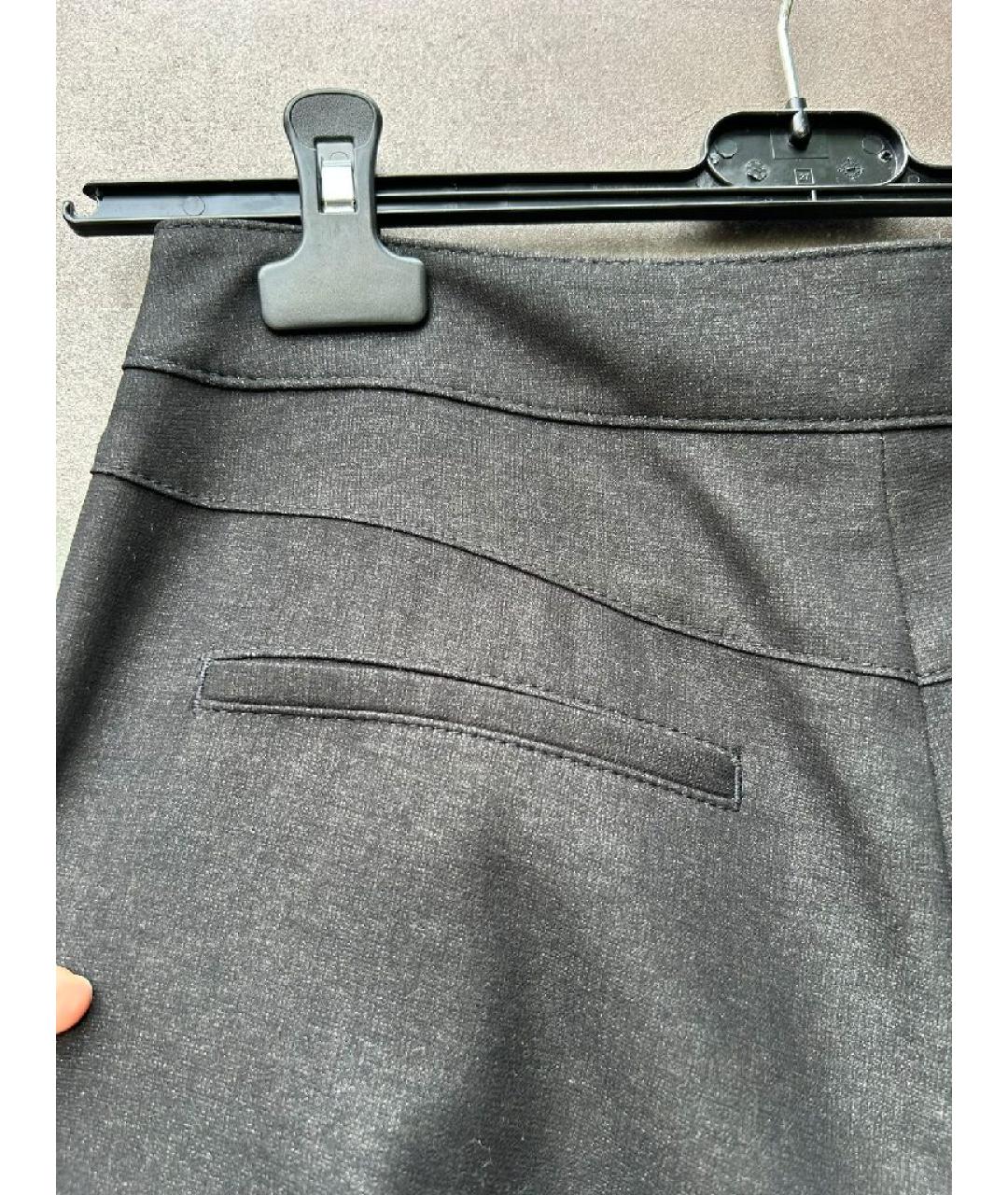 HUGO BOSS Серые прямые брюки, фото 7
