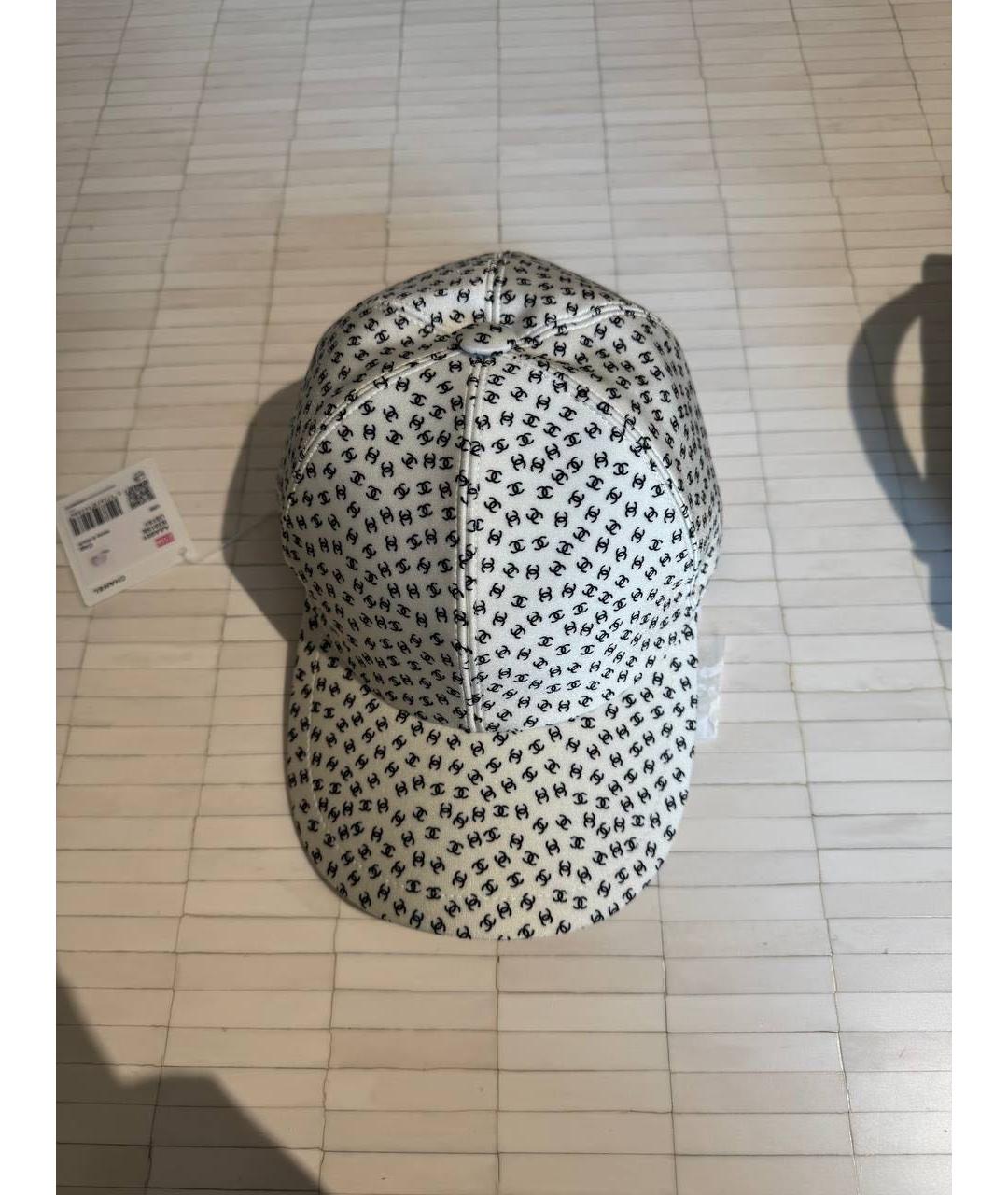 CHANEL Белая кепка, фото 5