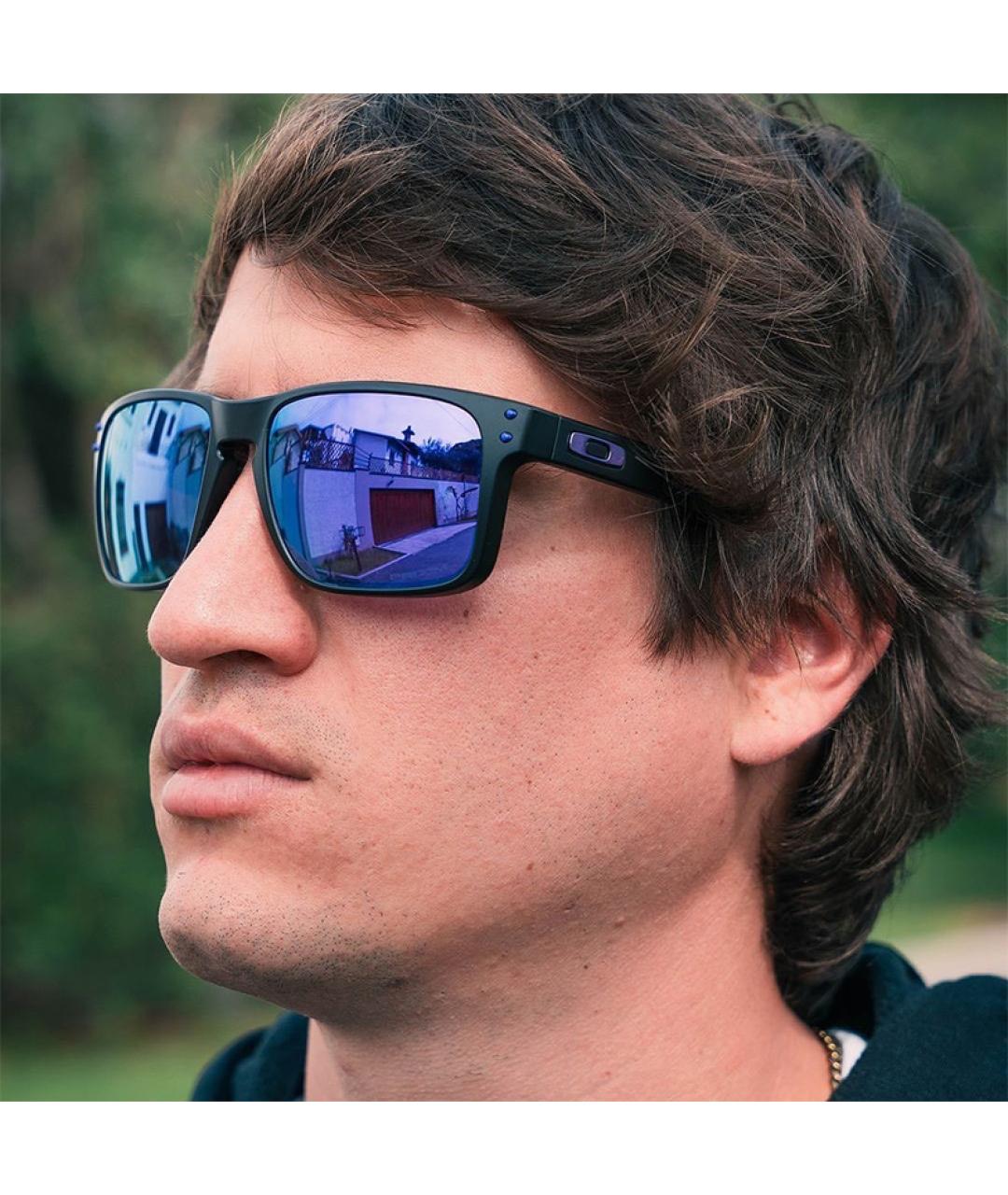 OAKLEY Черные пластиковые солнцезащитные очки, фото 2