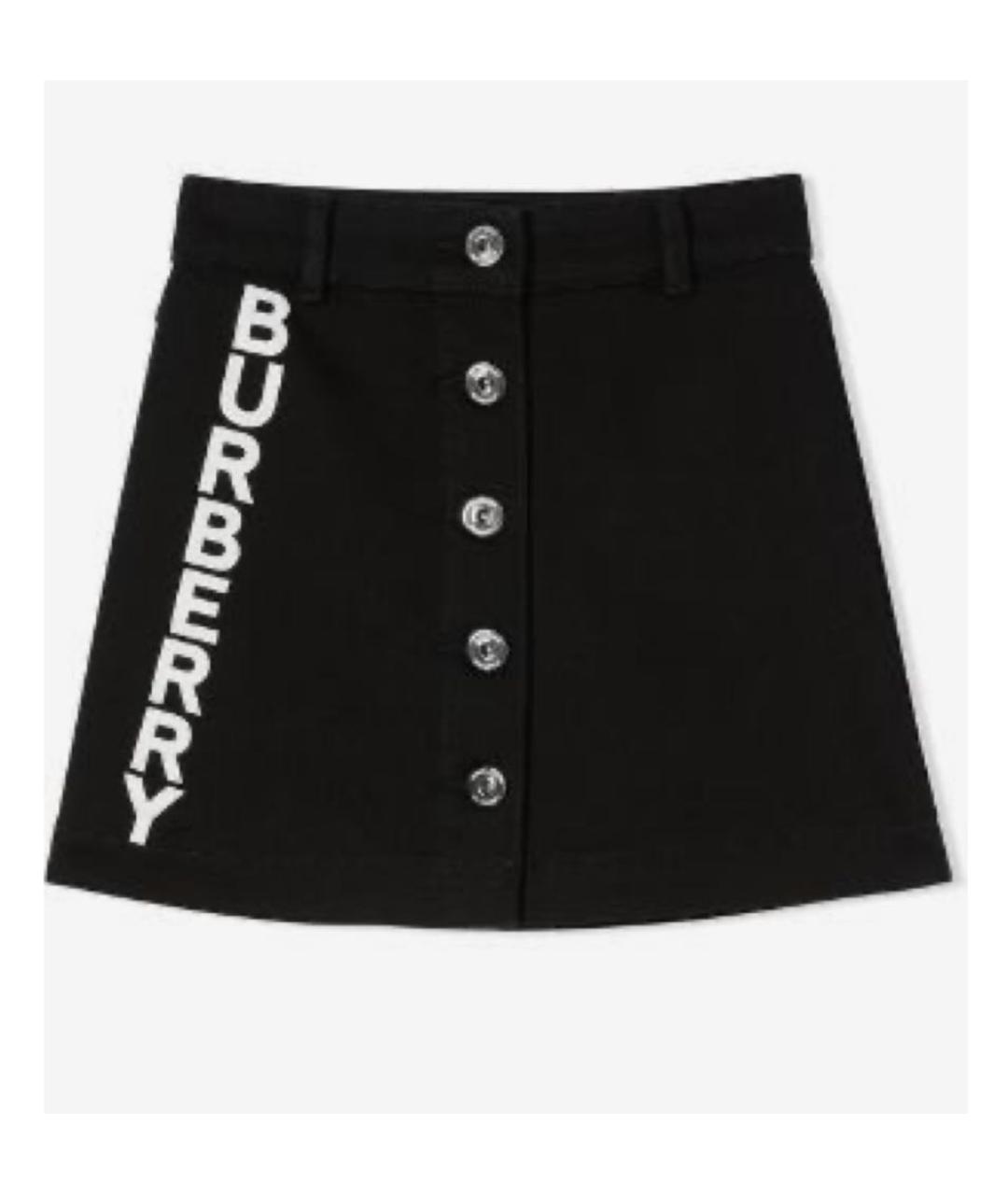BURBERRY Черная юбка, фото 5