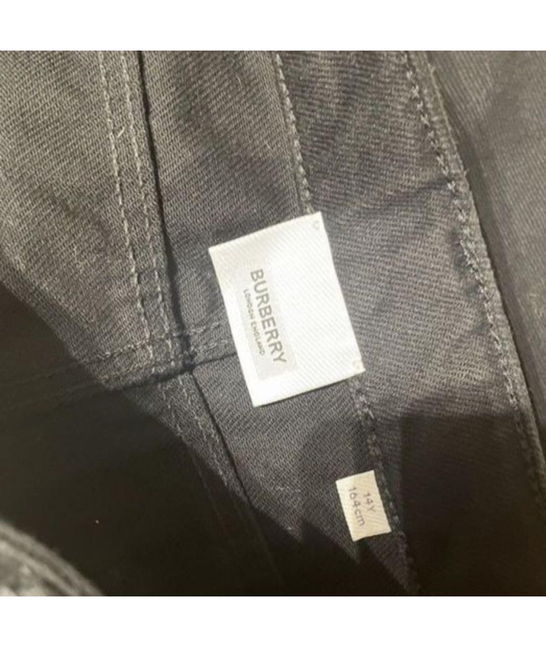 BURBERRY Черная юбка, фото 4