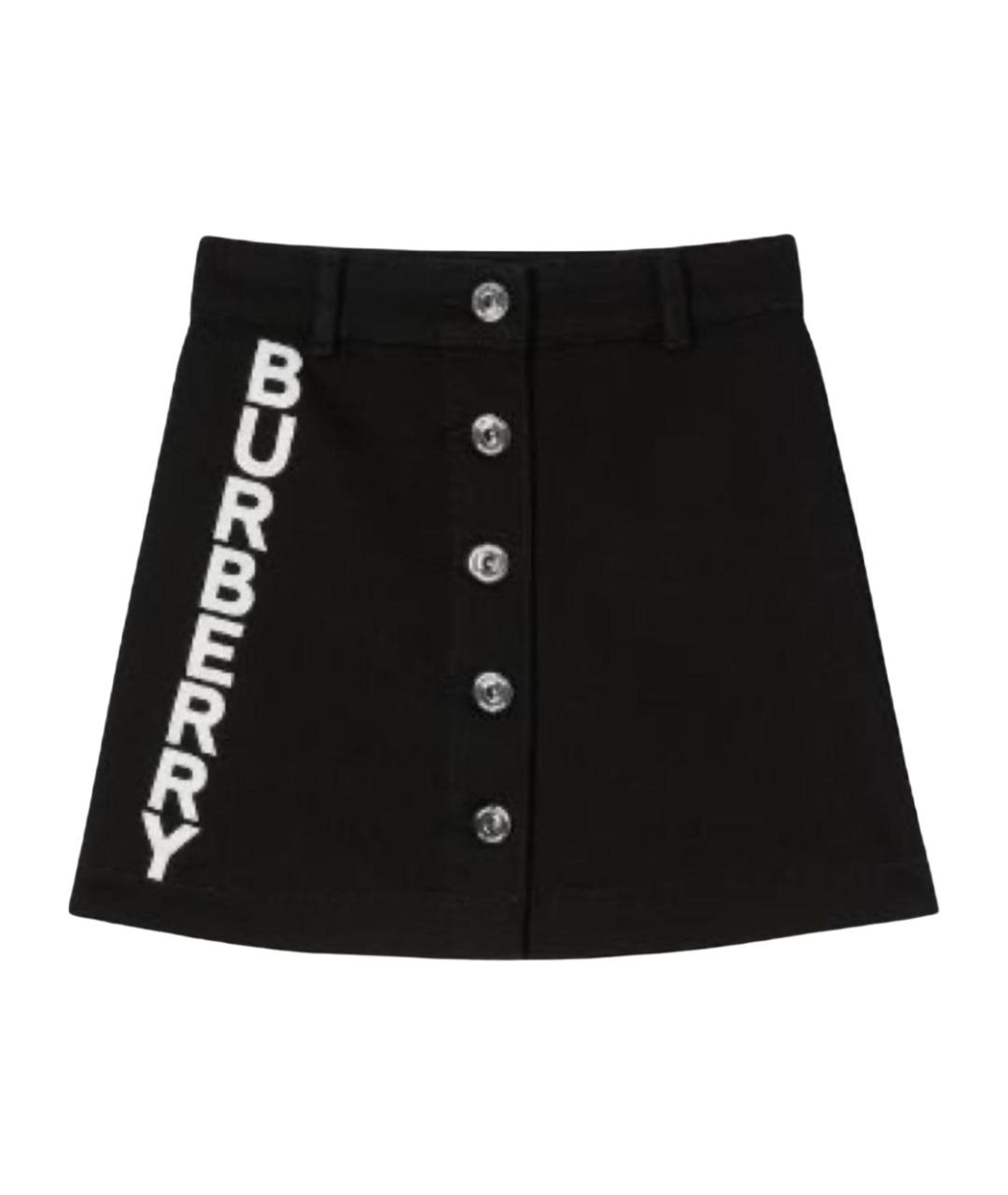 BURBERRY Черная юбка, фото 1