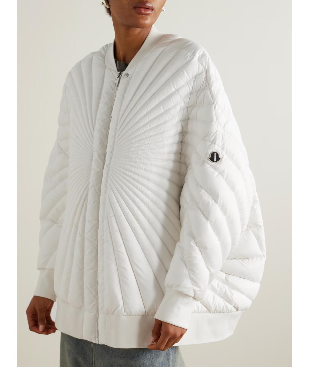 RICK OWENS Белый пуховик, фото 3