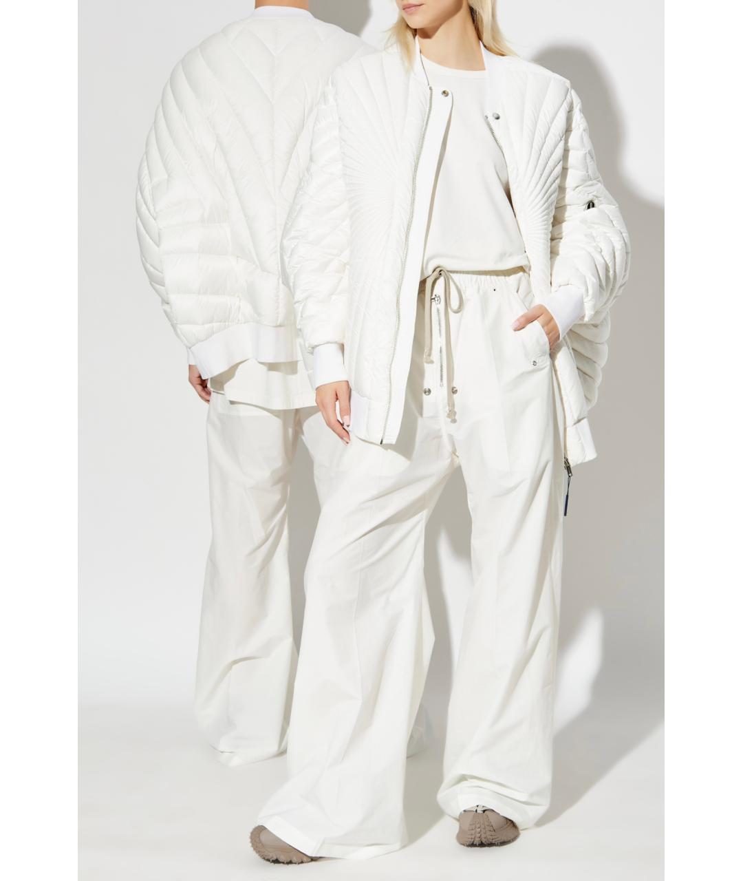 RICK OWENS Белый пуховик, фото 7