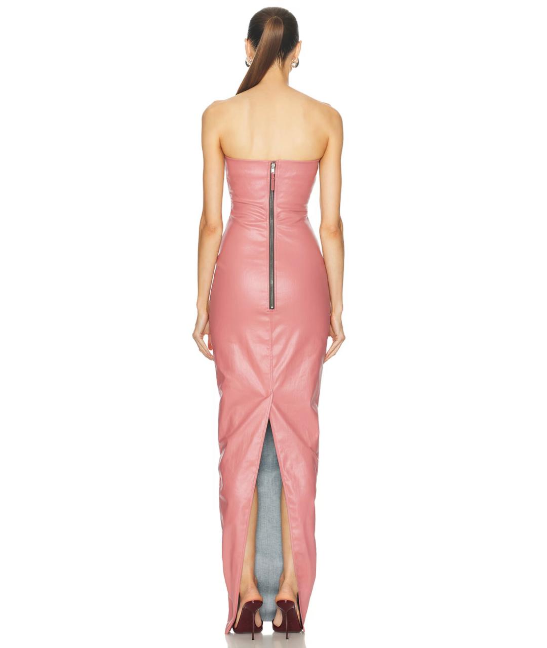 RICK OWENS Розовое коктейльное платье, фото 6