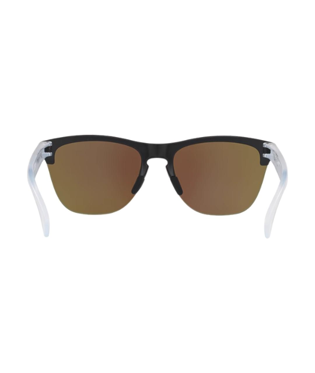 OAKLEY Черные солнцезащитные очки, фото 4