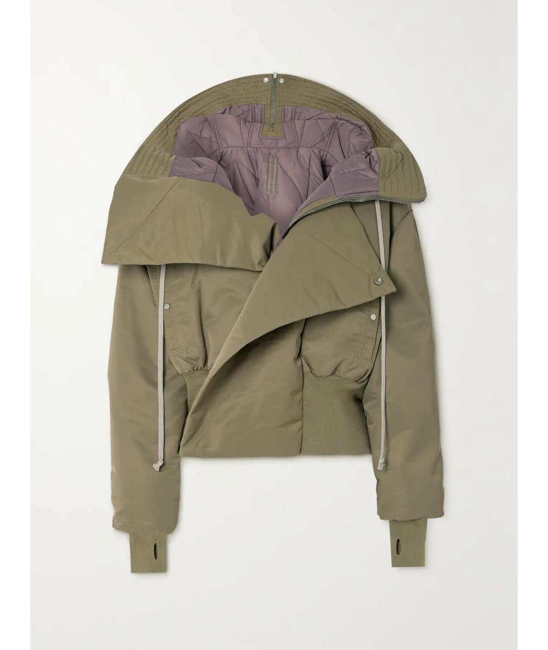 RICK OWENS Зеленая куртка, фото 6