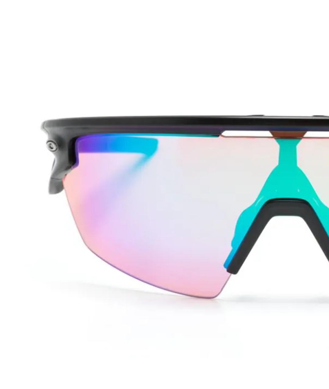 OAKLEY Черные пластиковые солнцезащитные очки, фото 3