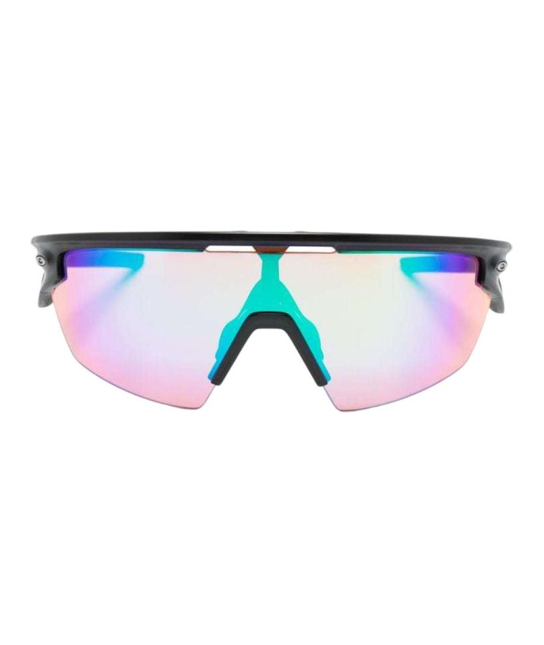 OAKLEY Черные пластиковые солнцезащитные очки, фото 2