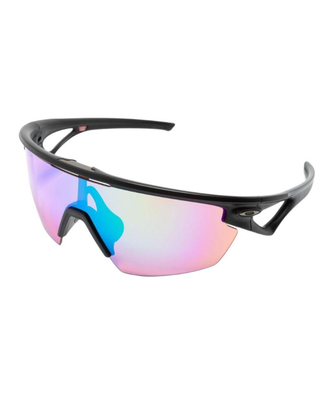 OAKLEY Черные пластиковые солнцезащитные очки, фото 1