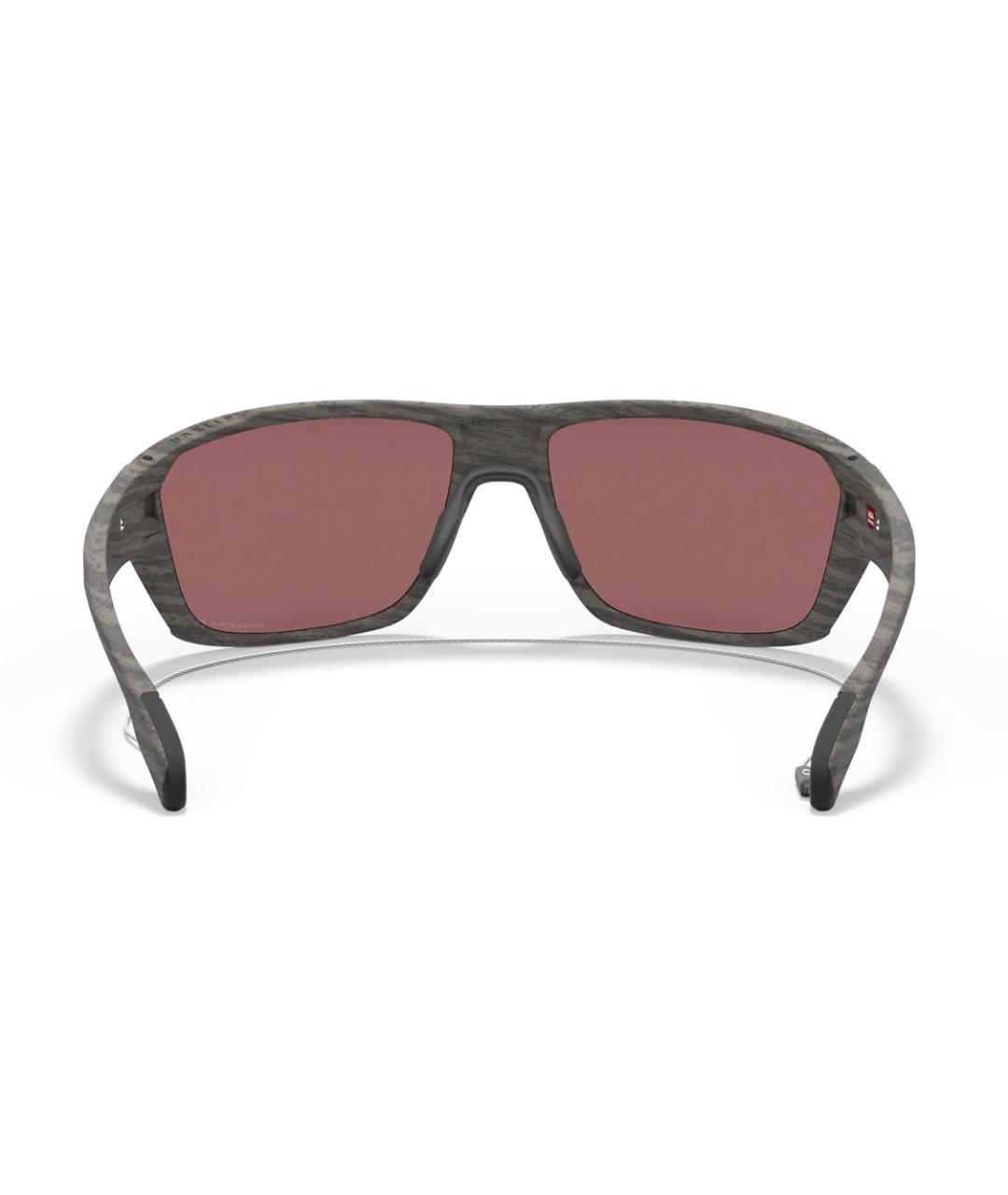 OAKLEY Серые пластиковые солнцезащитные очки, фото 4
