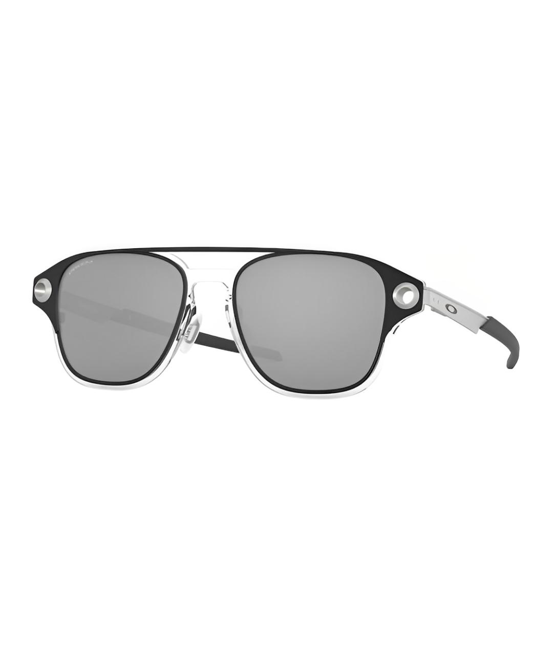 OAKLEY Черные металлические солнцезащитные очки, фото 1