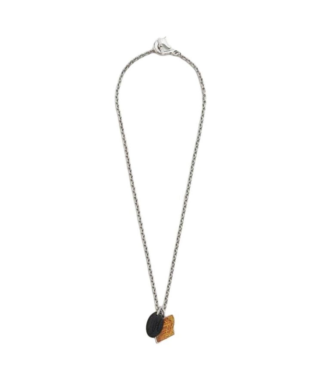 HERMES Серебряная металлическая цепочка/подвеска, фото 2