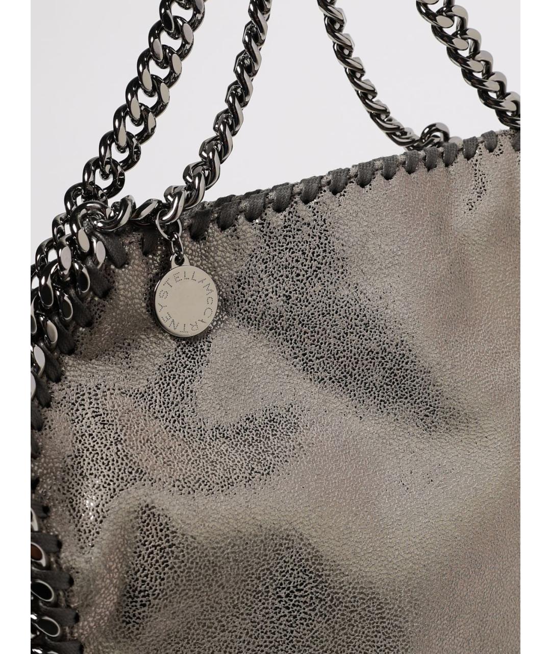 STELLA MCCARTNEY Серая сумка через плечо, фото 3