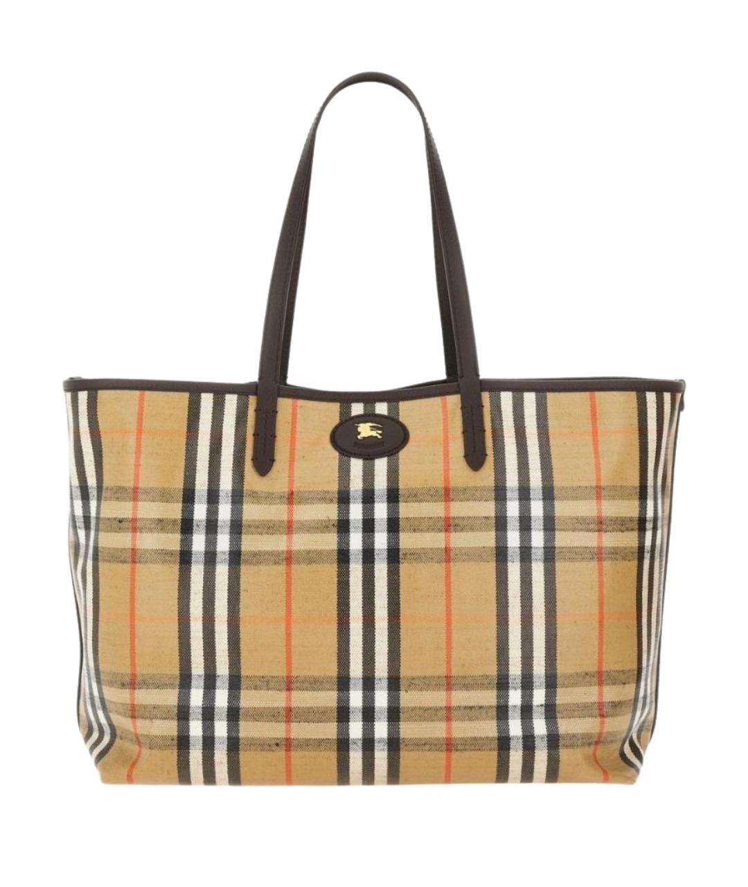 BURBERRY Бежевая сумка через плечо, фото 1