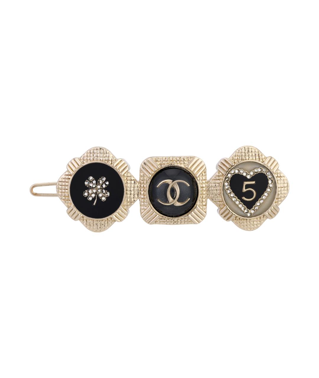 CHANEL Золотая заколка, фото 1