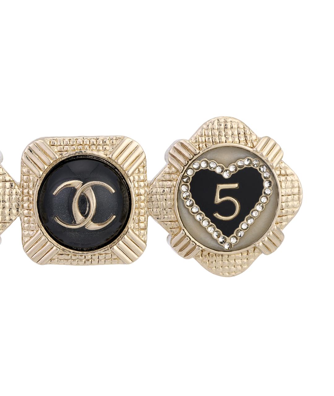 CHANEL Золотая заколка, фото 2