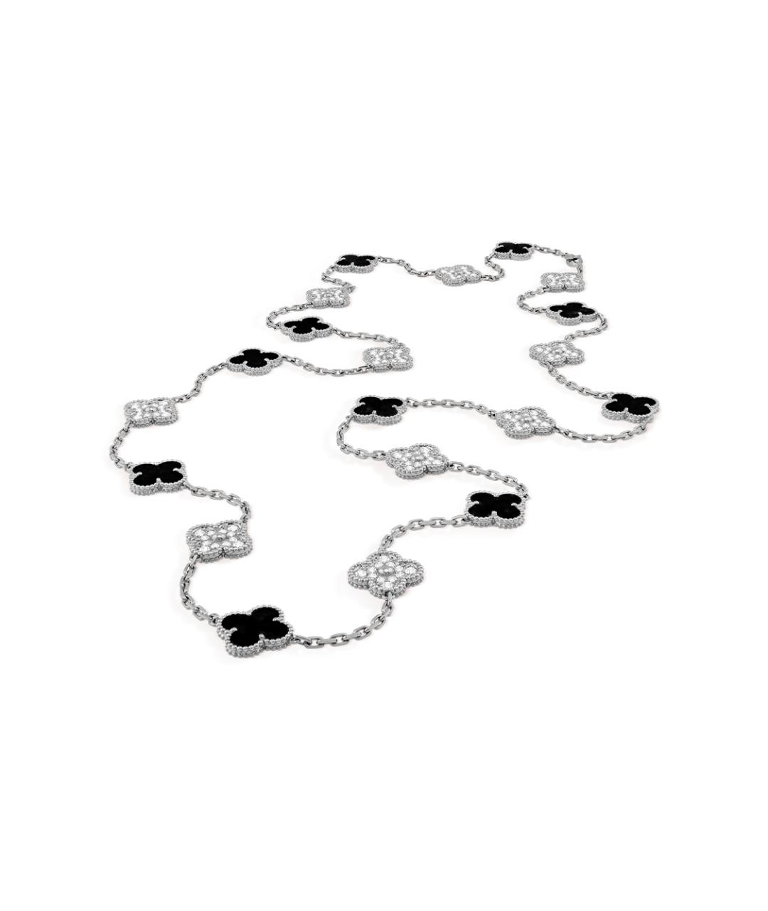 VAN CLEEF & ARPELS Хаки цепочка из белого золота, фото 2