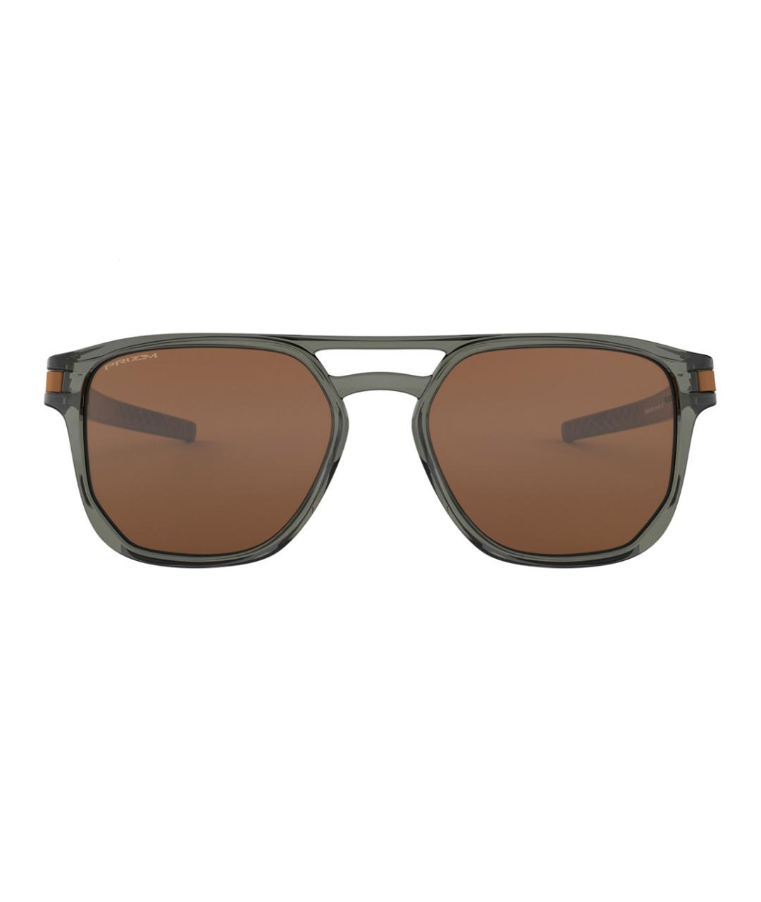 OAKLEY Серые пластиковые солнцезащитные очки, фото 2