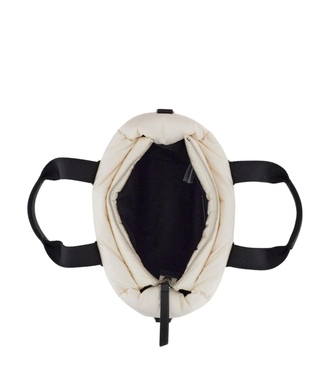 MONCLER Белая сумка тоут, фото 4