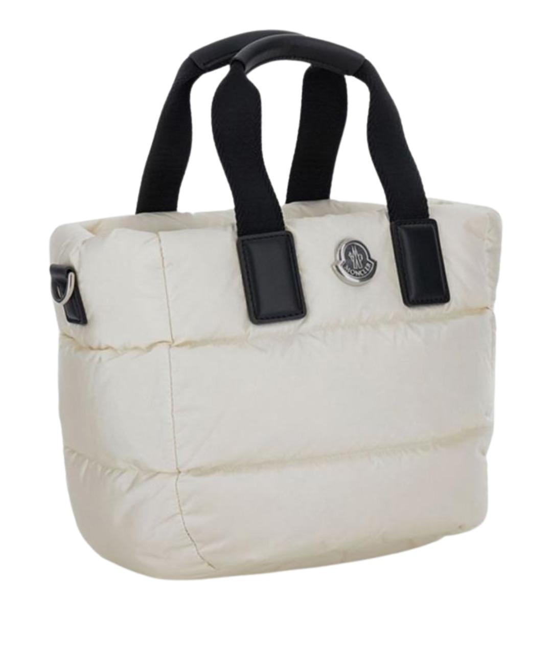 MONCLER Белая сумка тоут, фото 2