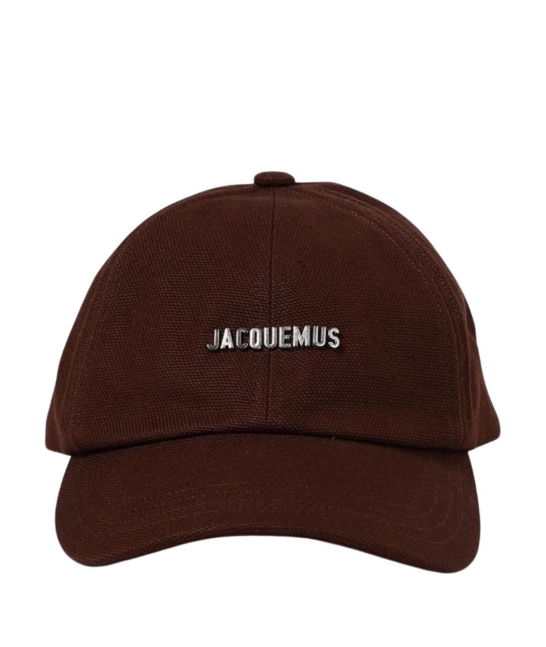 JACQUEMUS Коричневая кепка, фото 2