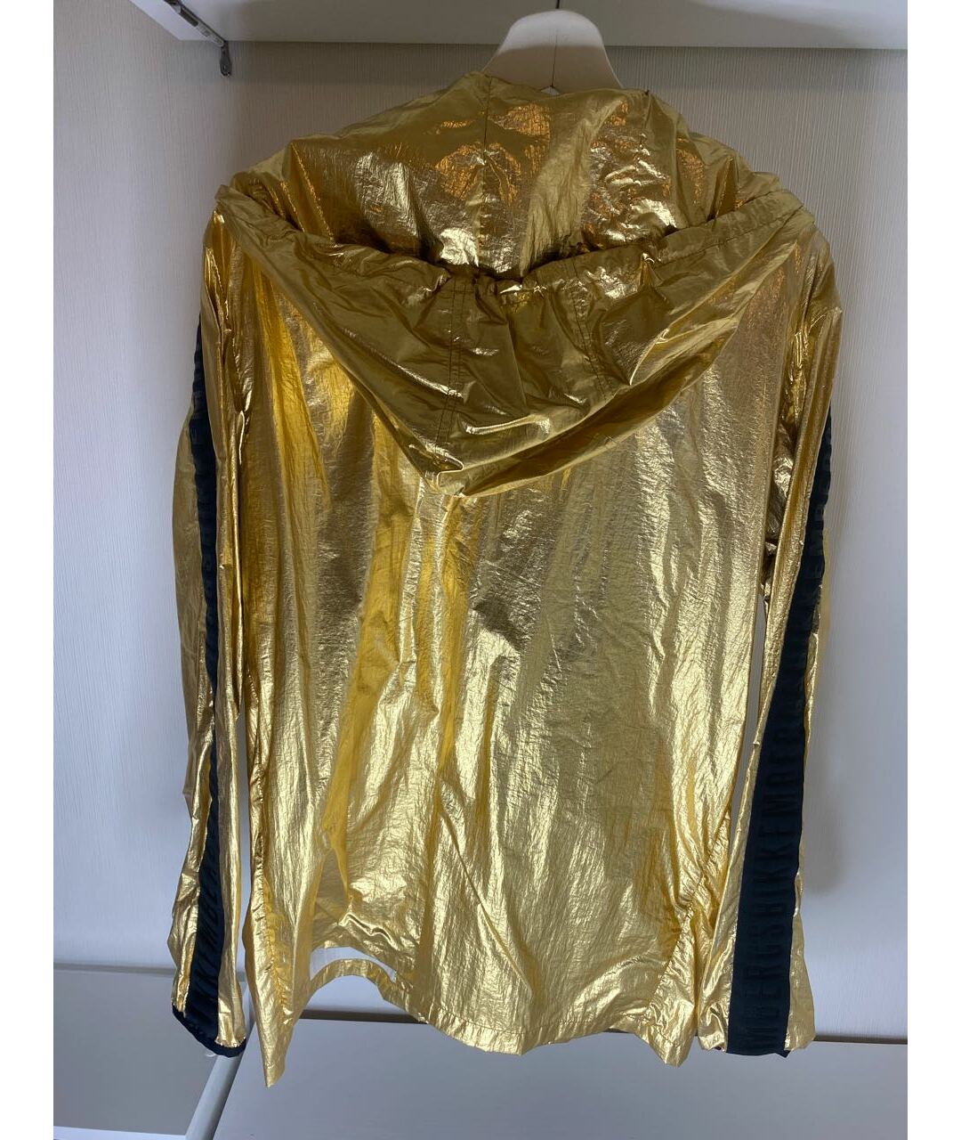 BIKKEMBERGS Золотая полиэстеровая куртка, фото 2