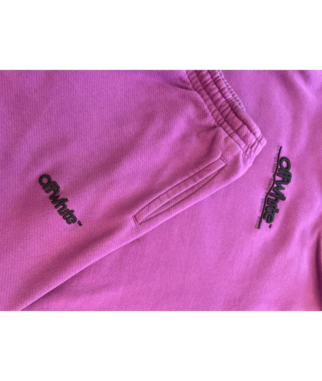 OFF-WHITE Фиолетовый хлопковый спортивный костюм, фото 4