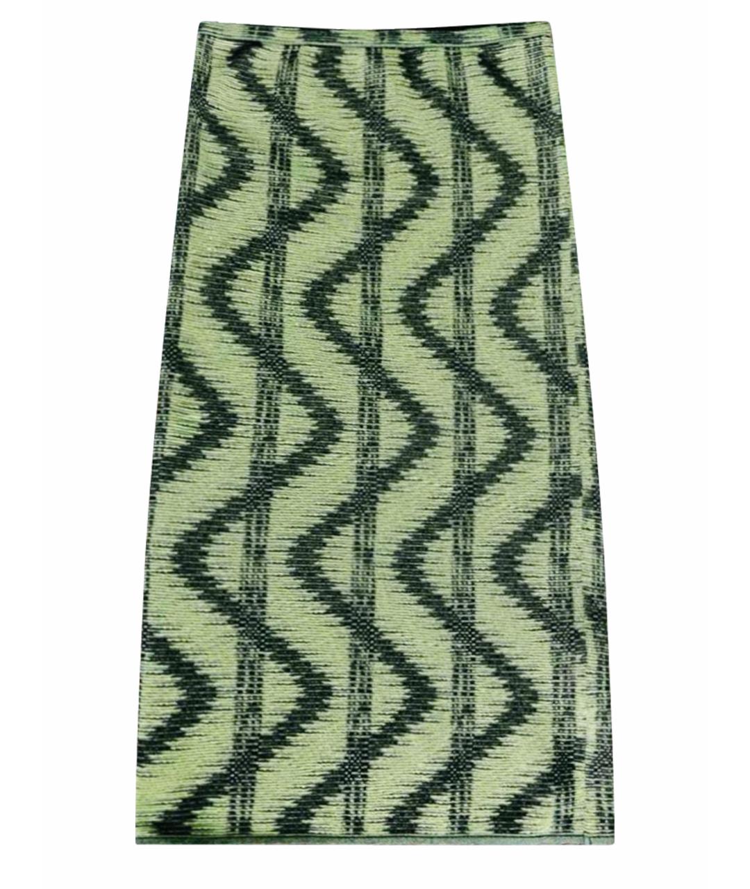 MISSONI Зеленая юбка миди, фото 1
