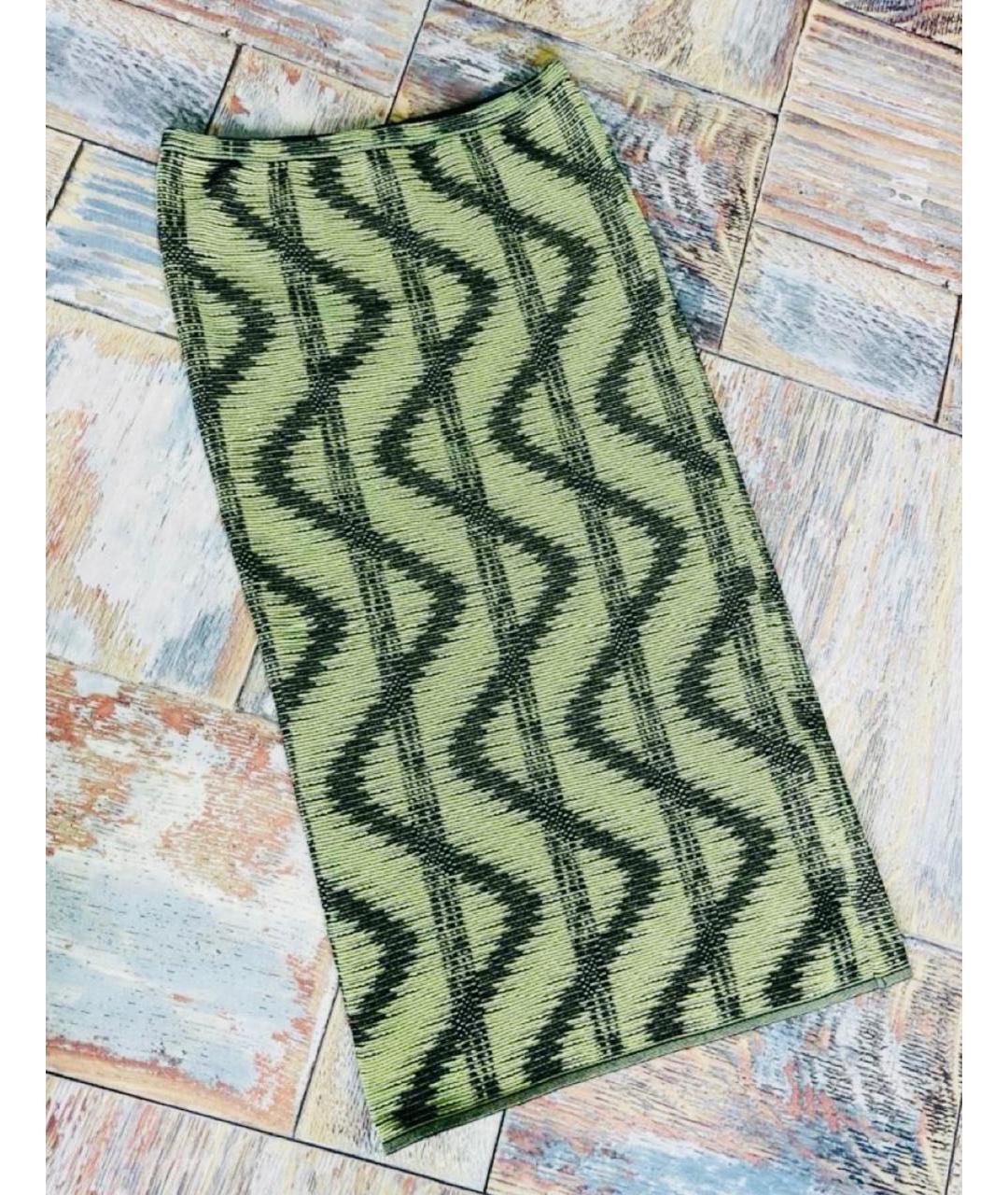 MISSONI Зеленая юбка миди, фото 5