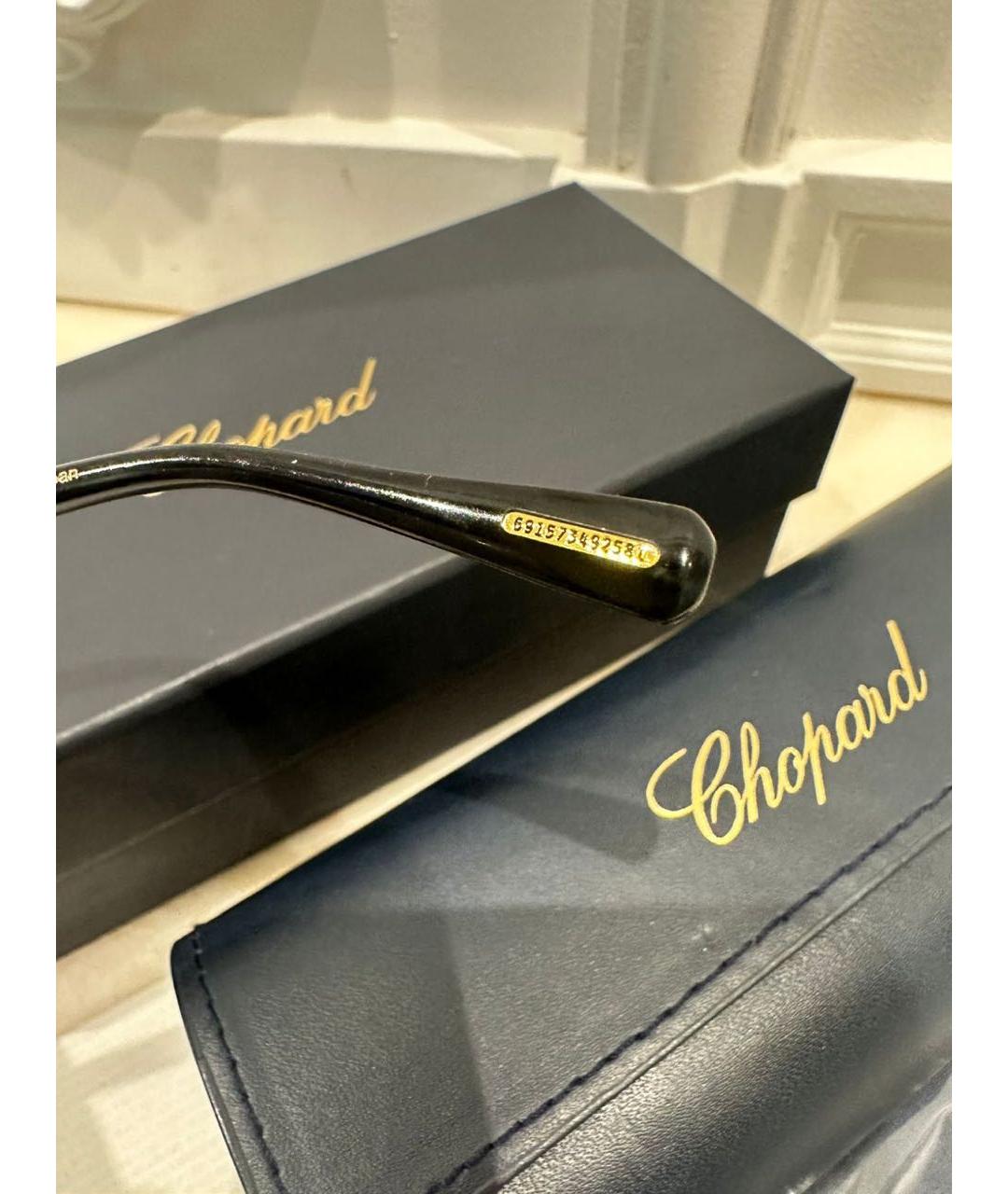 CHOPARD Черные солнцезащитные очки, фото 5