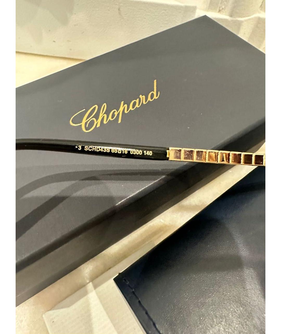 CHOPARD Черные солнцезащитные очки, фото 6