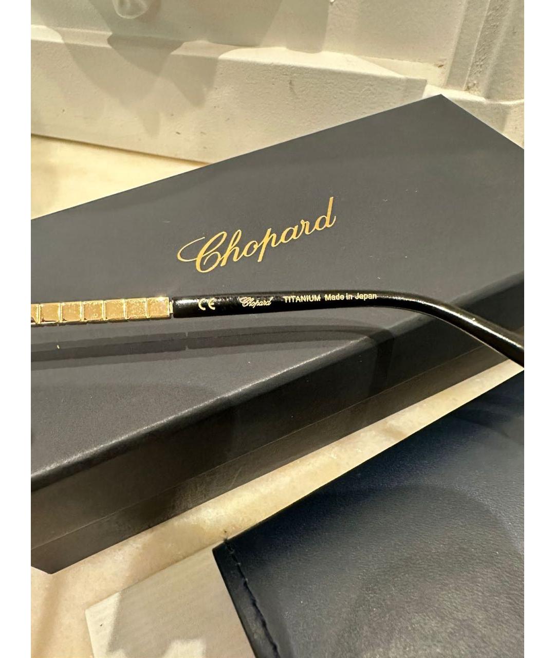 CHOPARD Черные солнцезащитные очки, фото 4