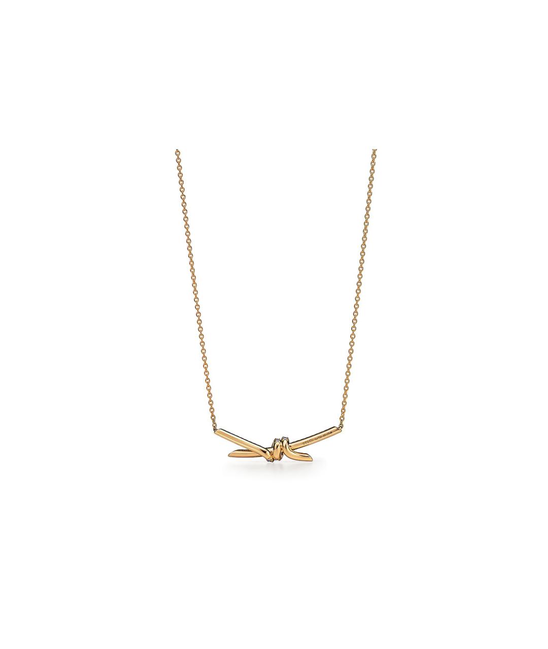 TIFFANY&CO Золотая цепочка из желтого золота, фото 2